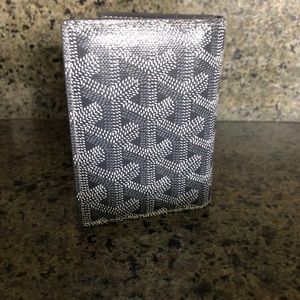 Goyard, Bags, Goyard Saint Pierre Card Wallet Burgundy Used